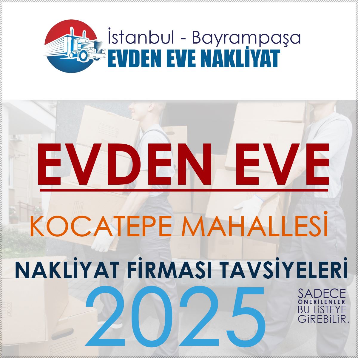 Kocatepe Evden Eve Nakliyat Firmaları